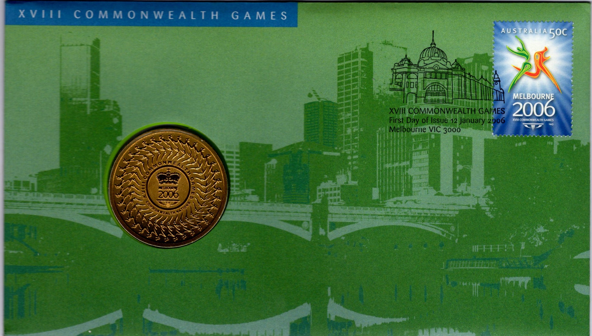 2006 Commonwealth Games Melbourne PNC Front