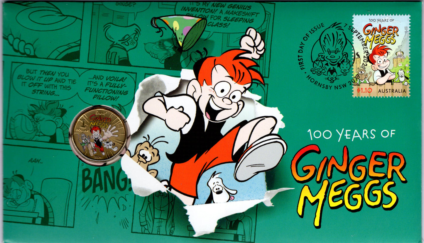 100 Years of Ginger Meggs PNC Front
