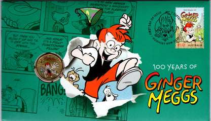 100 Years of Ginger Meggs PNC Front