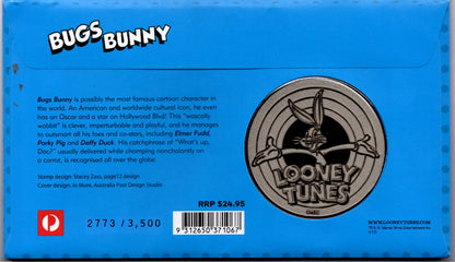 2015 Bugs Bunny Stamp and Medallion Cover
