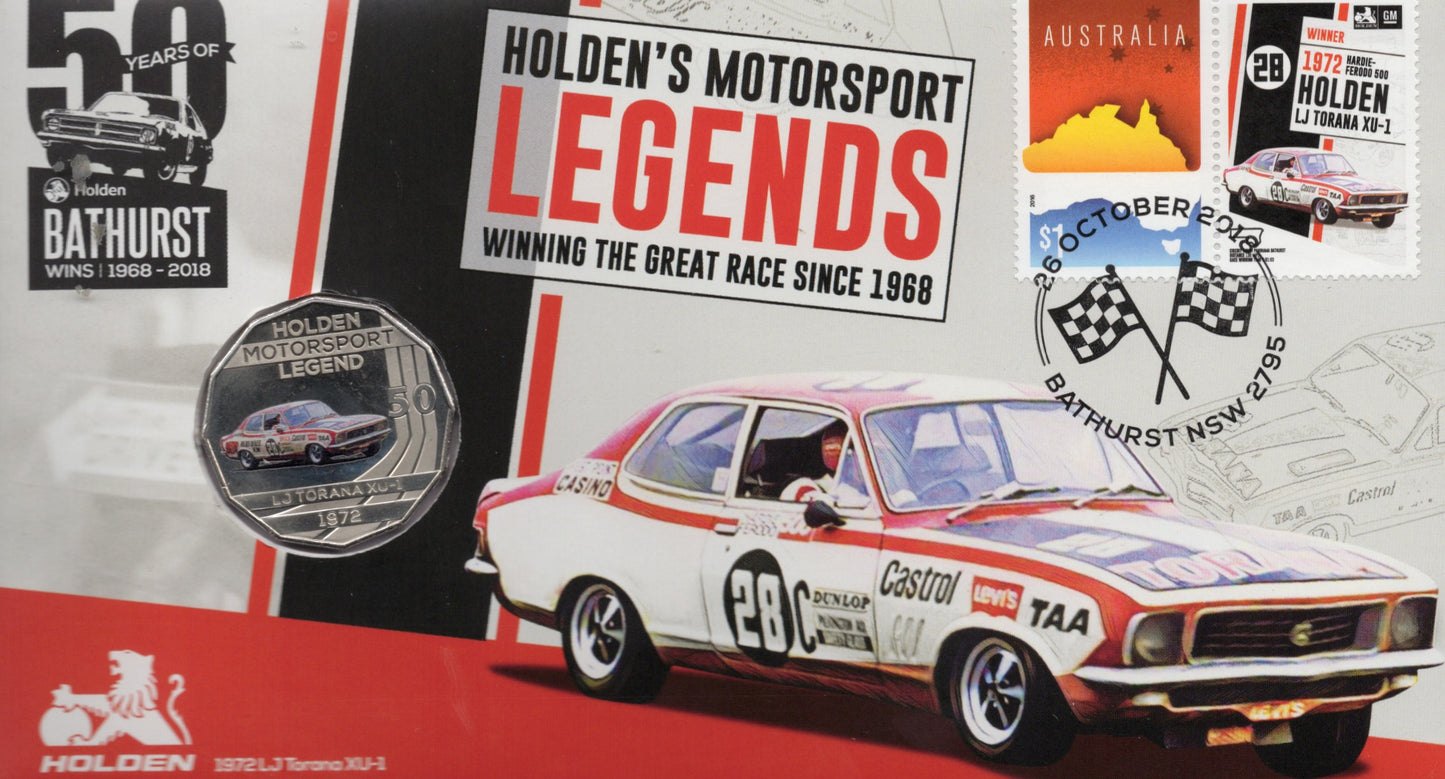 2018 Holden’s Motorsport Legends 1972 LJ Torana XU-1Coloured 50 Cent