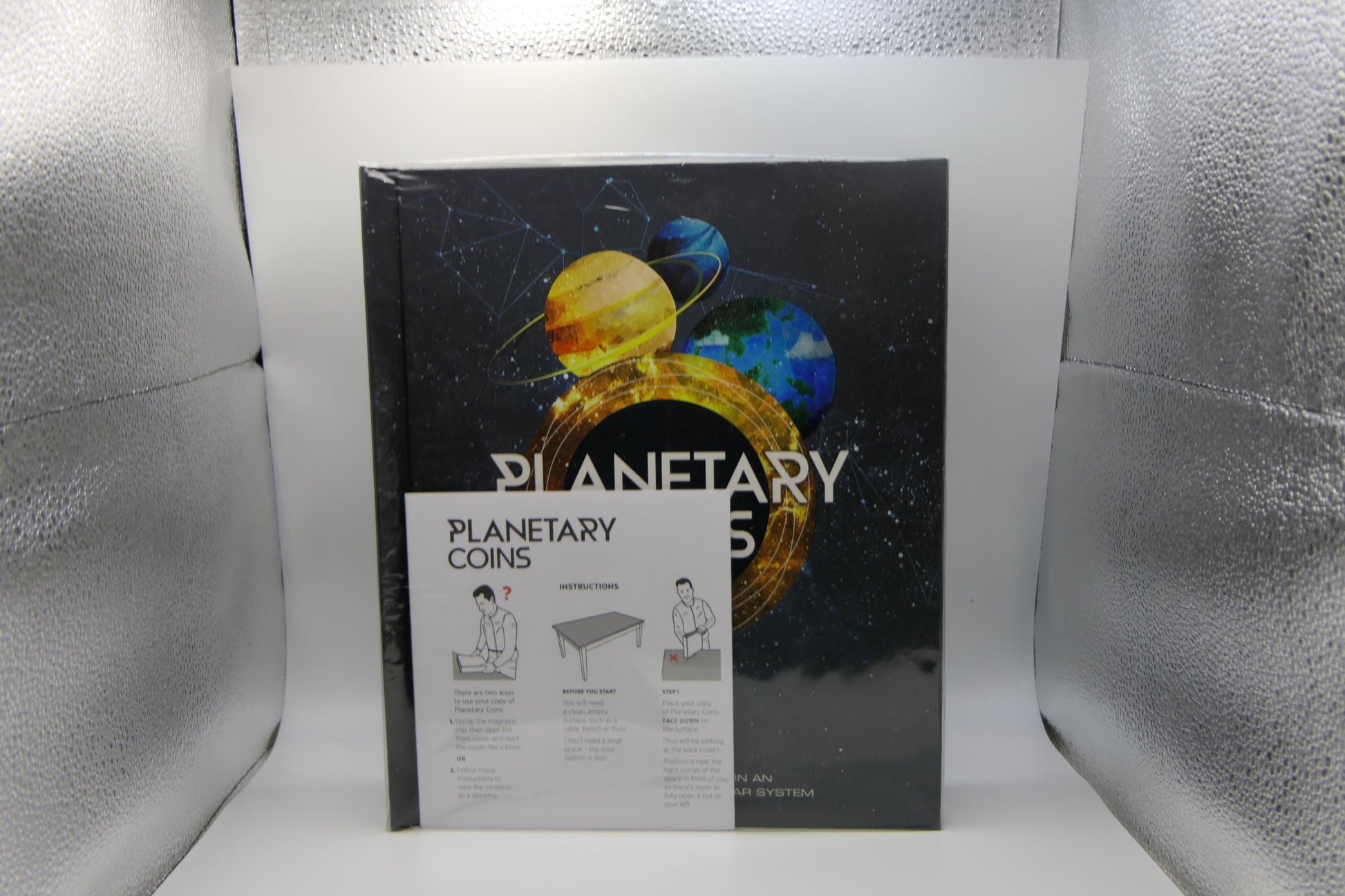 2017 Planets of the Solar System Coin Pack Full Set UNC — Pop-Up Book — RAM PNC image 3