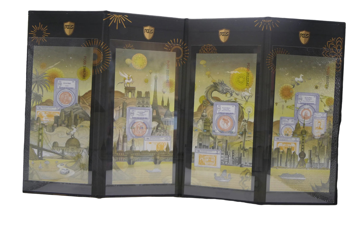 PCGS 40th Anniversary Presentation Box — 1986—2026 front