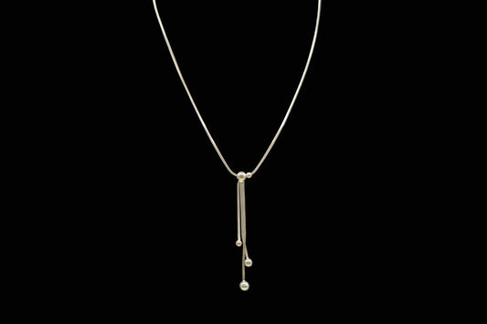 Women's Sterling Silver 925 Necklace front