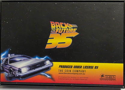 2020 NIUE 2oz PF70 First Releases BACK TO THE FUTURE OUTATIME Licence Plate