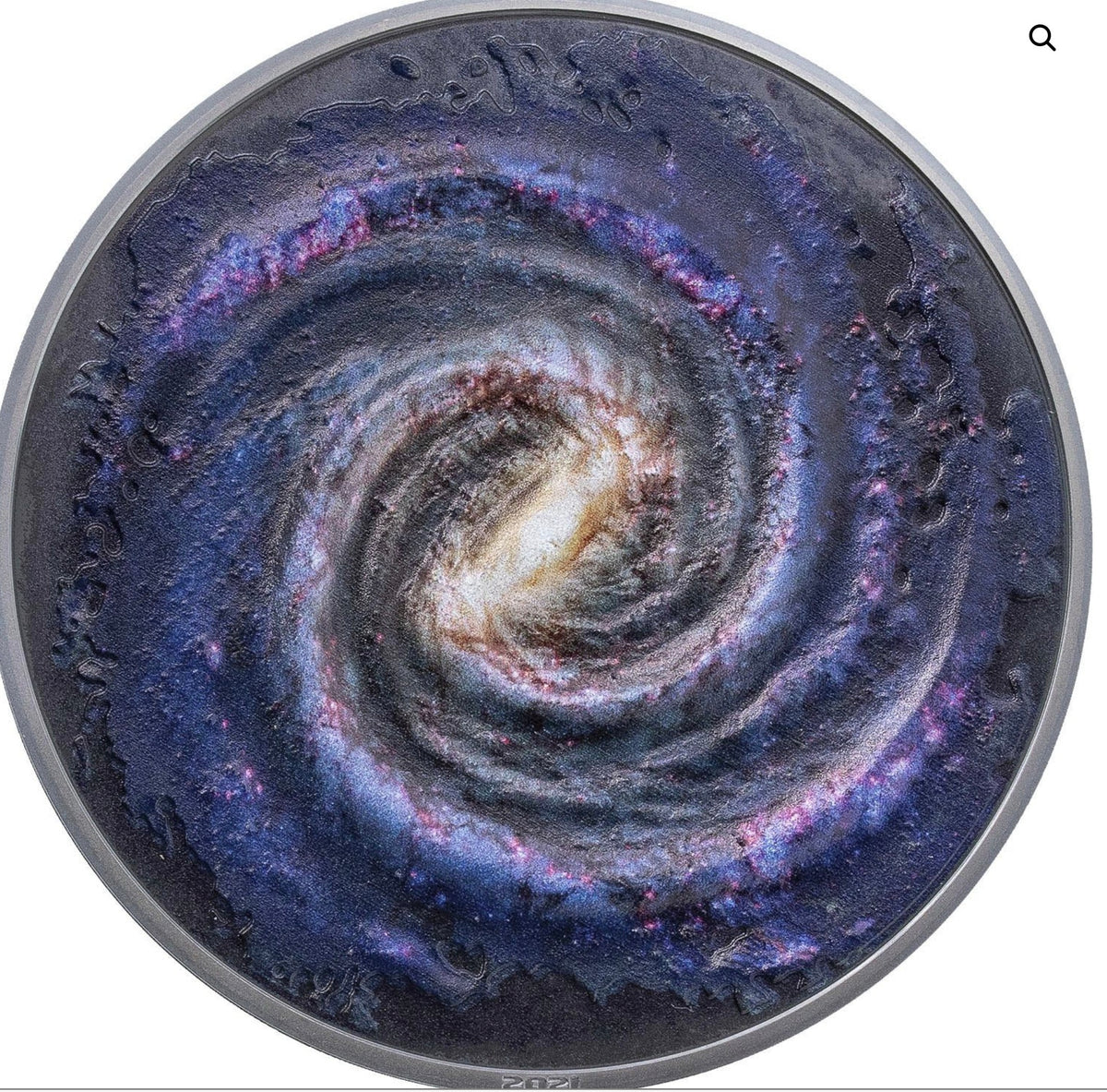 Palau – 2021 – 20 Dollars – The Milky Way – Space the Final Frontier