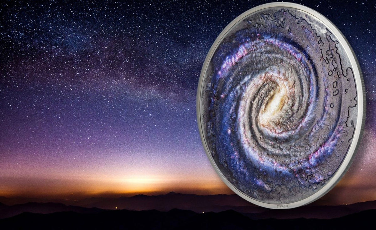 Palau – 2021 – 20 Dollars – The Milky Way – Space the Final Frontier
