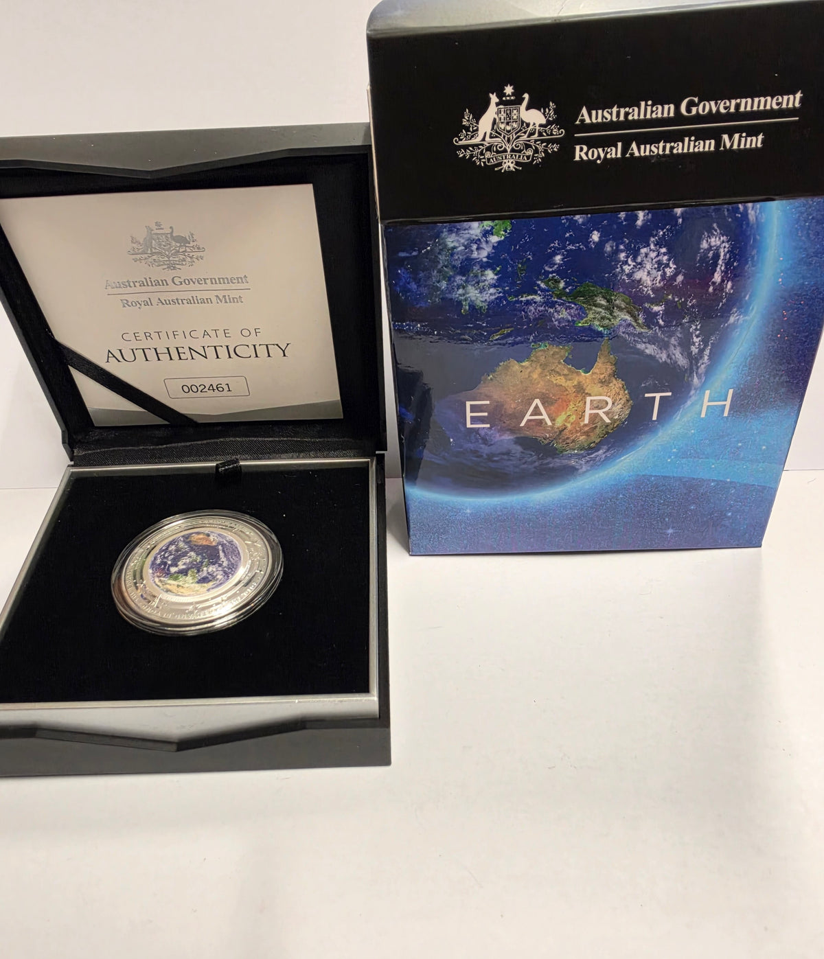 The Earth & Beyond coin set 2018-2021 Set of 4 coins