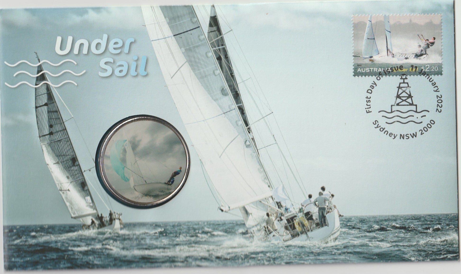 2022 Australia Post Under Sail PNC front
