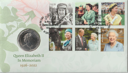 2024 Australia Post Queen Elizabeth Remembering PNC front