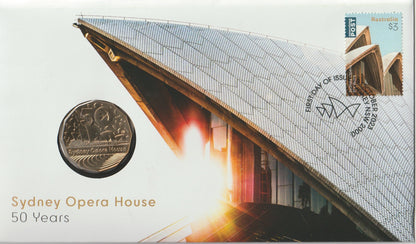 2023 Australia Post 50 Years of Sydney Opera House PNC front