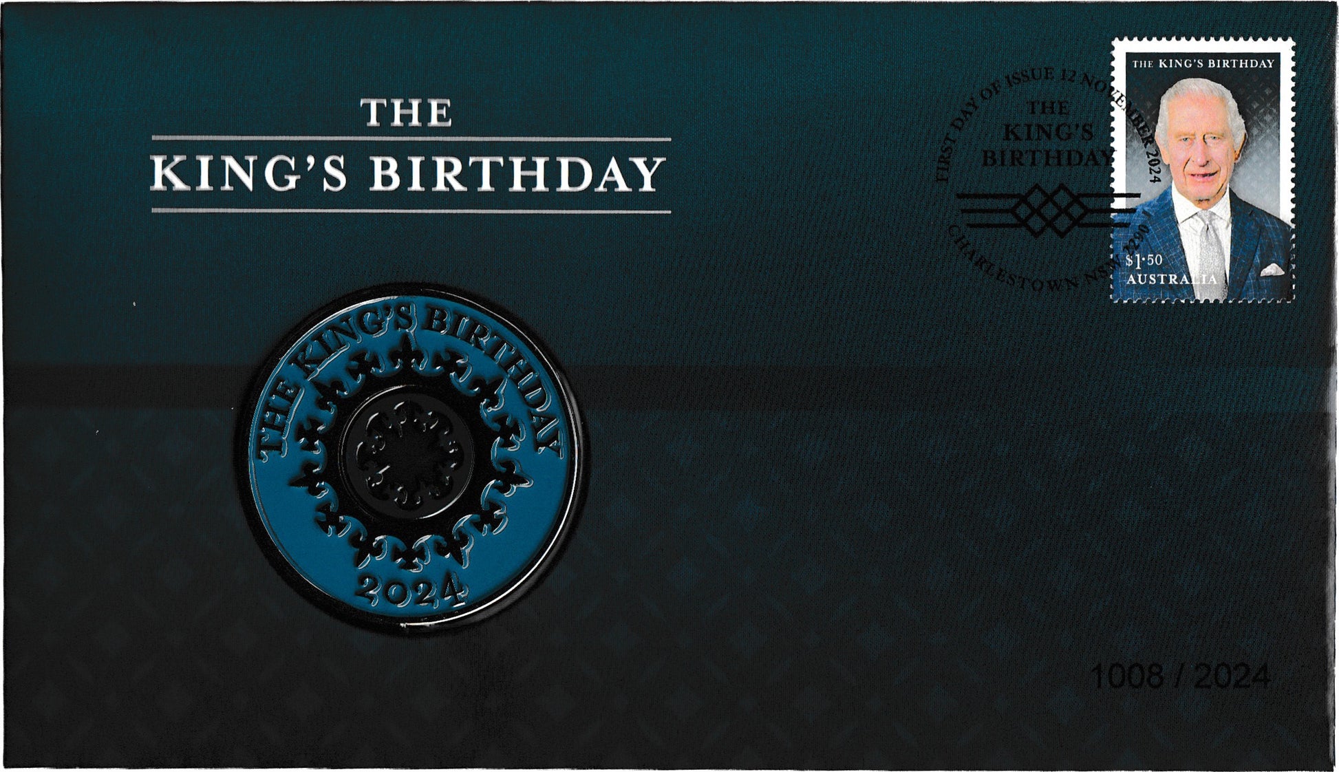 2024 The King's Birthday Medallion Cover
Regular price