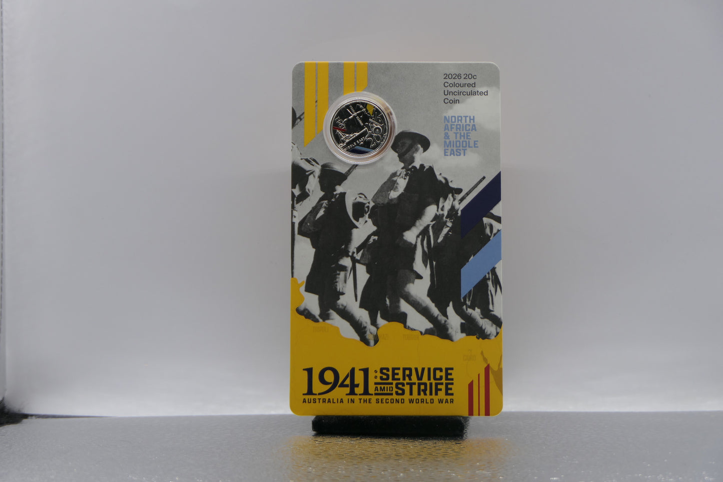 2026 Royal Australian Mint 20c Coloured Uncirculated Set — 1941 Australia in the Second World War image 4