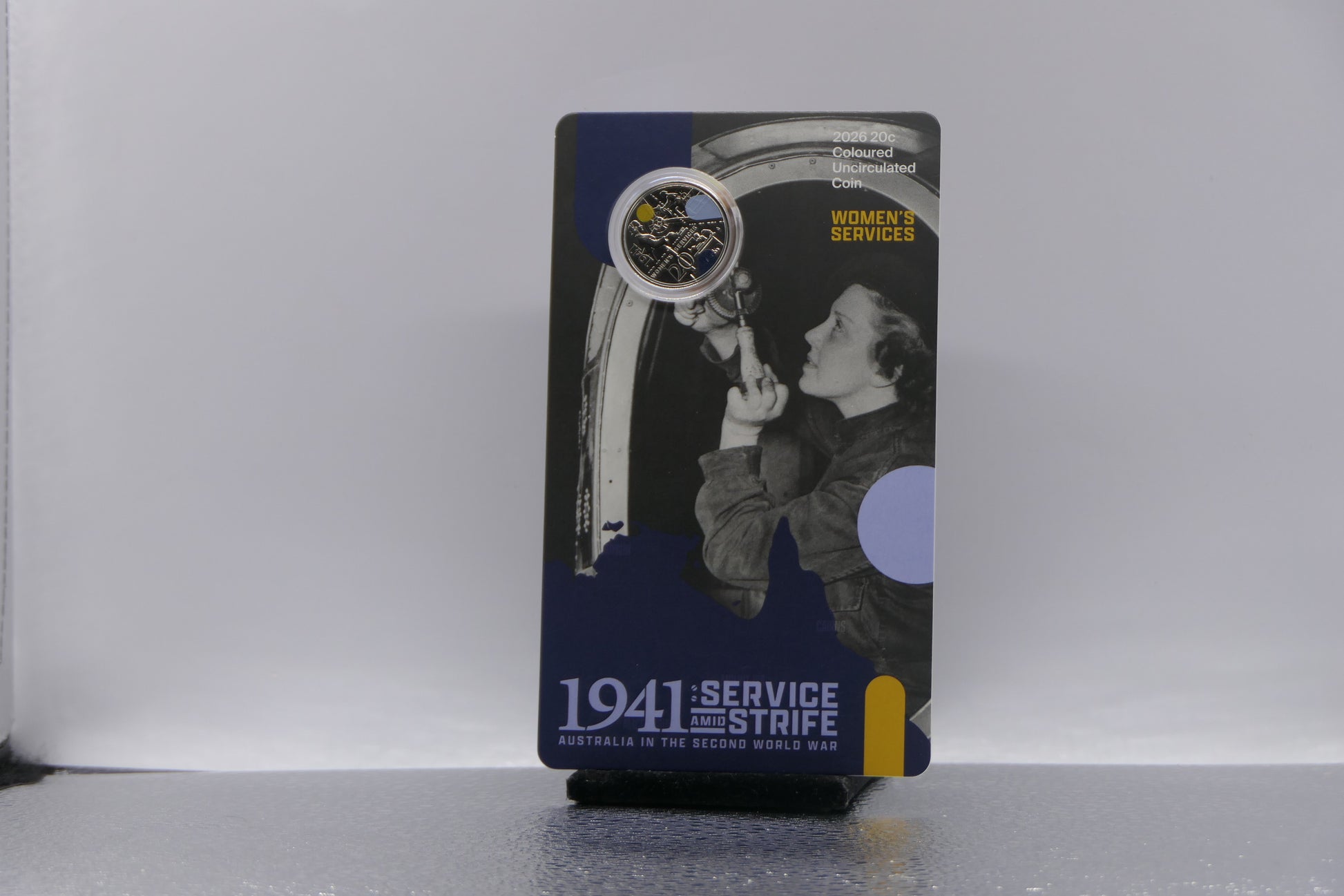 2026 Royal Australian Mint 20c Coloured Uncirculated Set — 1941 Australia in the Second World War image 5
