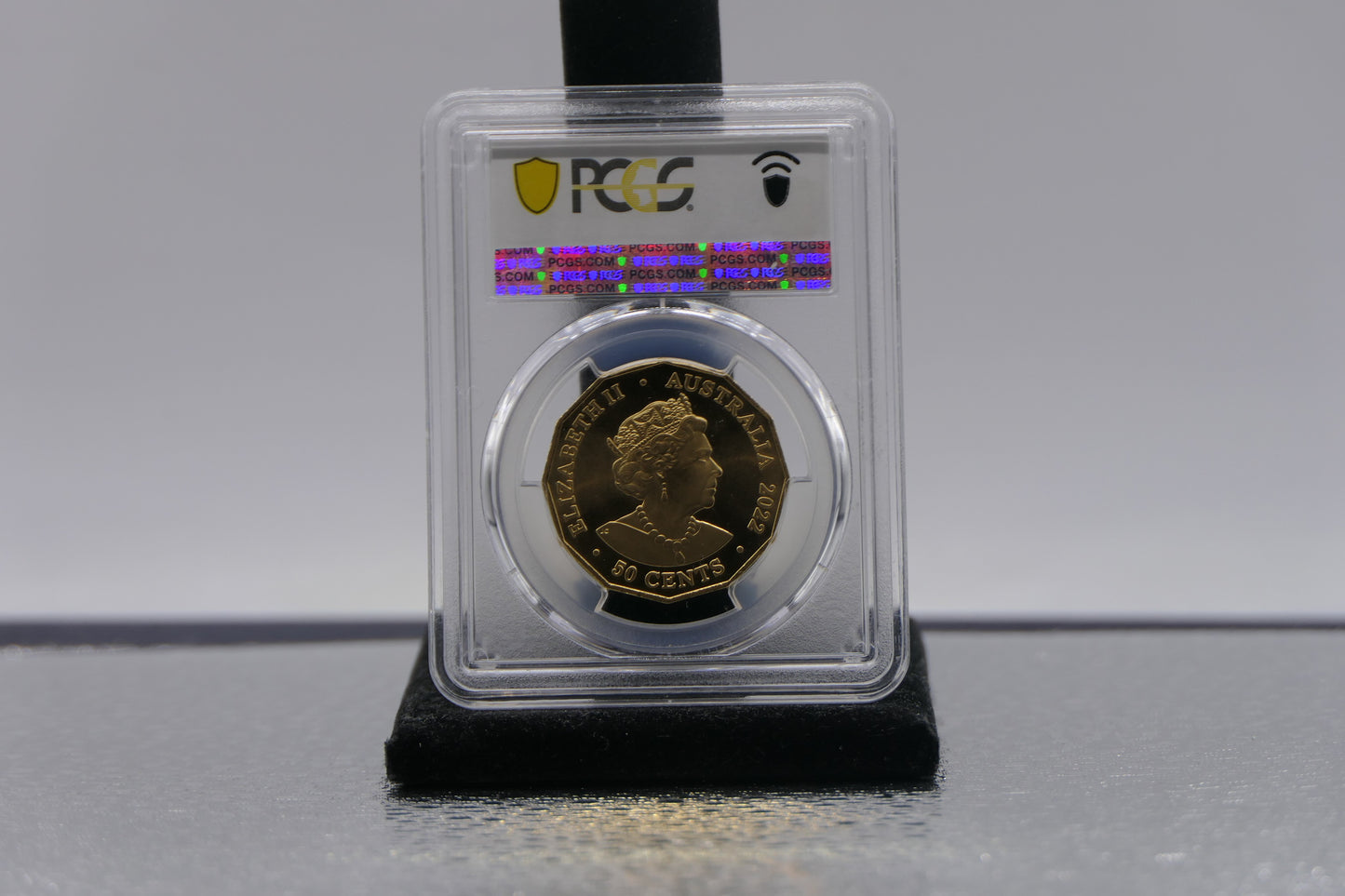 PCGS MS70 50c Birmingham Graded Coin reverse