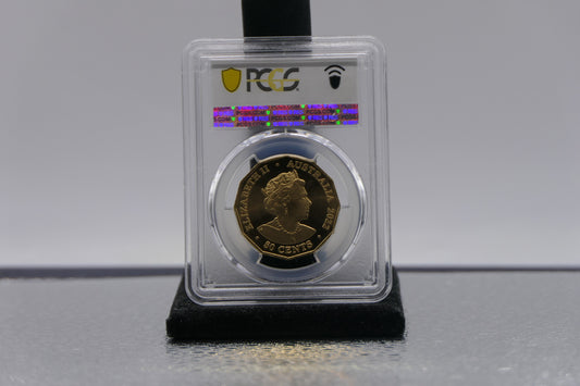 PCGS MS70 50c Birmingham Graded Coin reverse