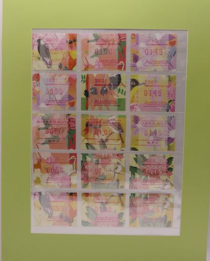 Farewell Frama — Australian Bird Frama Stamps