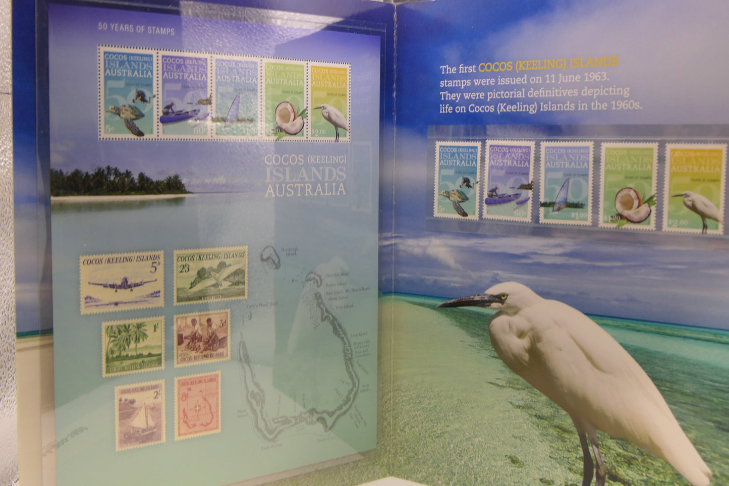 Cocos (Keeling) Islands Australia — 50 Years of Stamps
