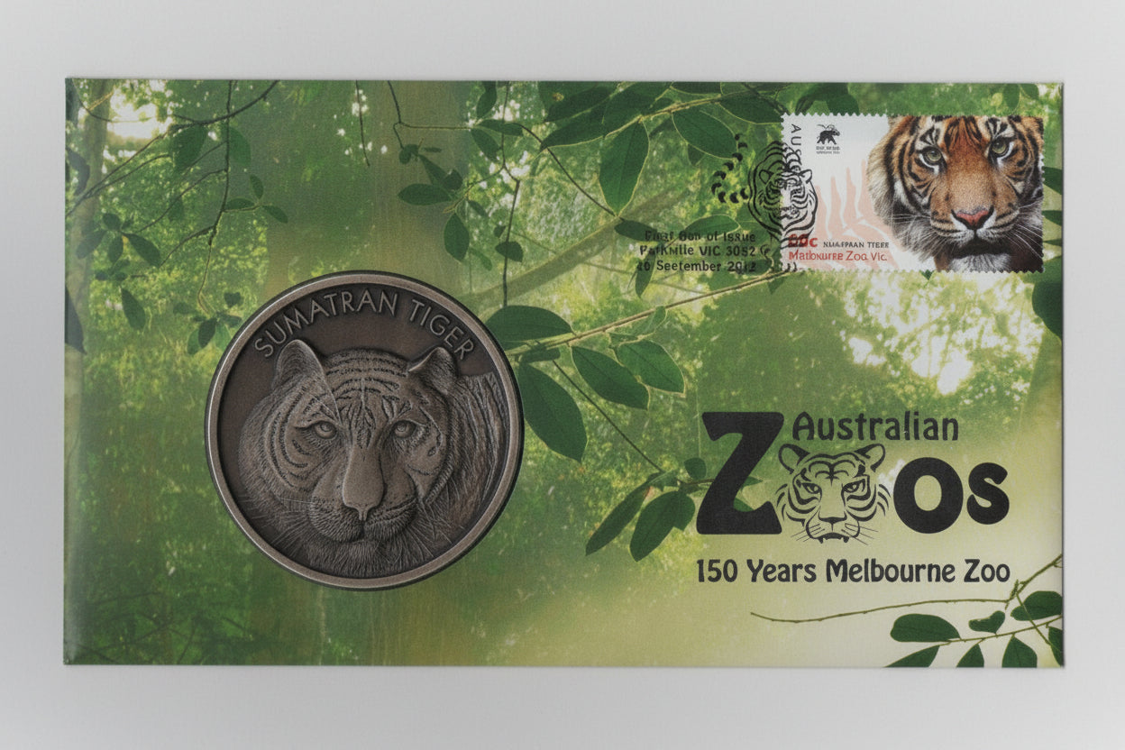 2012 150th Anniversary of Australia's First Zoo. PNC front