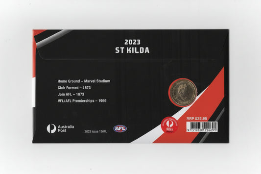 2023 Australia Post St Kilda AFL PNC reverse
