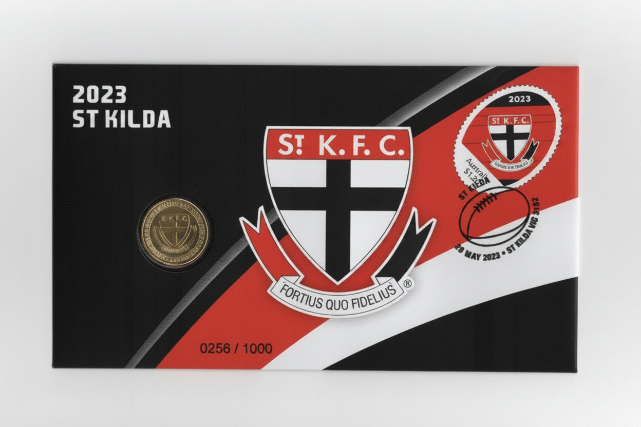 2023 Australia Post St Kilda AFL PNC front