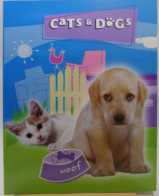 Cats & Dogs Stamp Sheet
