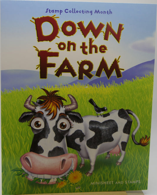 Down on the Farm – Minisheet and Stamps