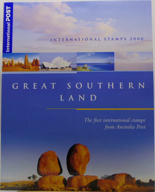 Great Southern Land International Post Stamp Folder