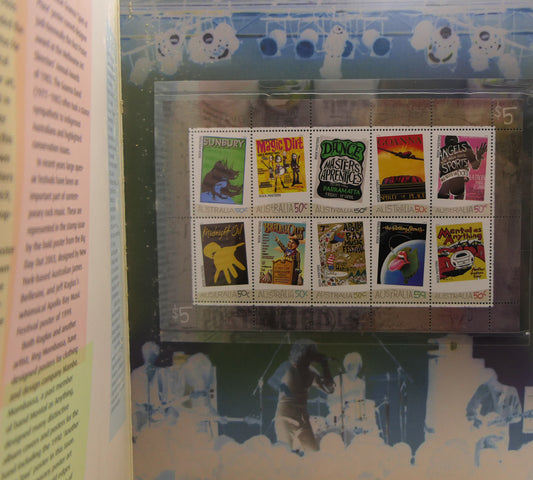 Australian Rock Poster Art Stamp Pack — Australia Post