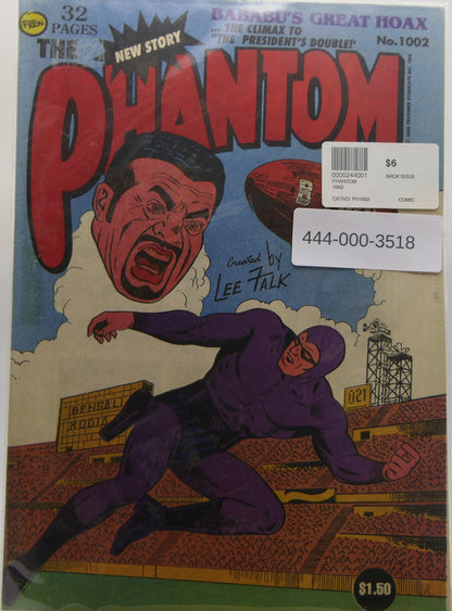 The Phantom No. 1002 – Barbu's Great Hoax / The Climax to The President's Double