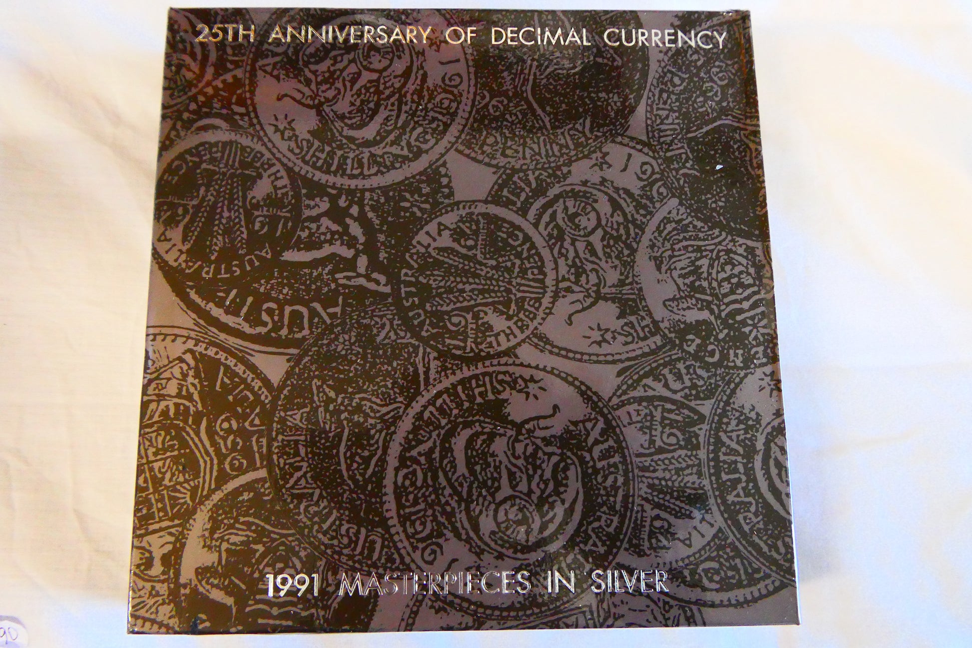 1991 Royal Australian Mint Masterpieces in Silver — 25th Anniversary of Decimal Currency front