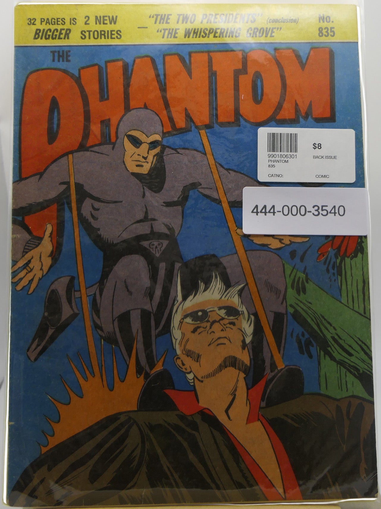 The Phantom No. 835 – The Two Presidents / The Whispering Grove