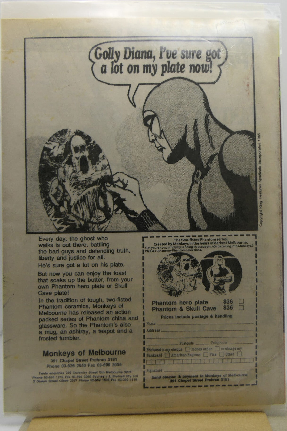 The Phantom No. 949 – The Secret of the Ark