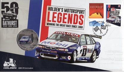 2019 Holden's Motorsport Legends 1996 VR Commodore 50c PNC