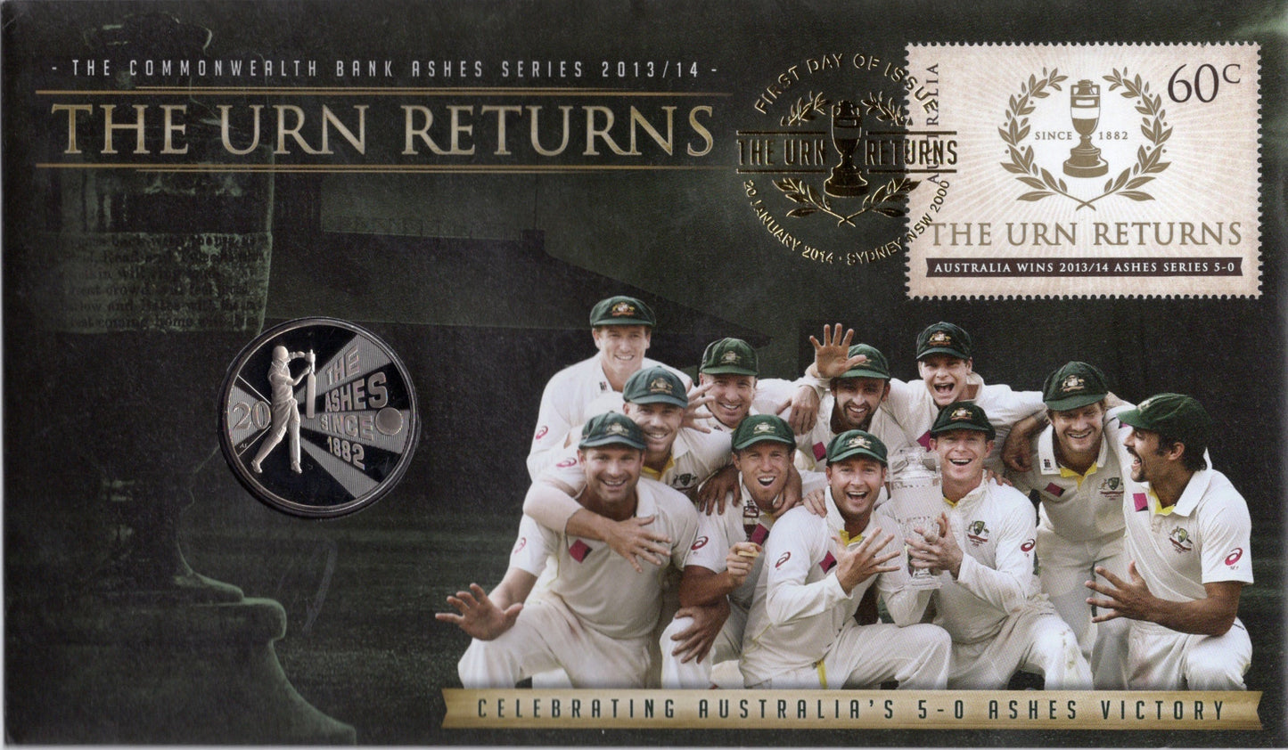 The Urn Returns — Commonwealth Bank Ashes Series 2013/14 PNC