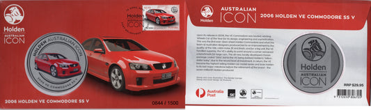 2006 Holden Commodore ss v postal numismatic cover