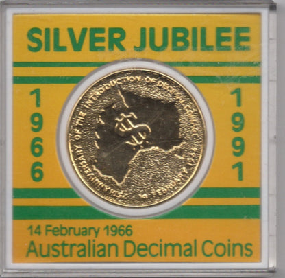 1966-1991 silver jubilee Australian Decimal coins