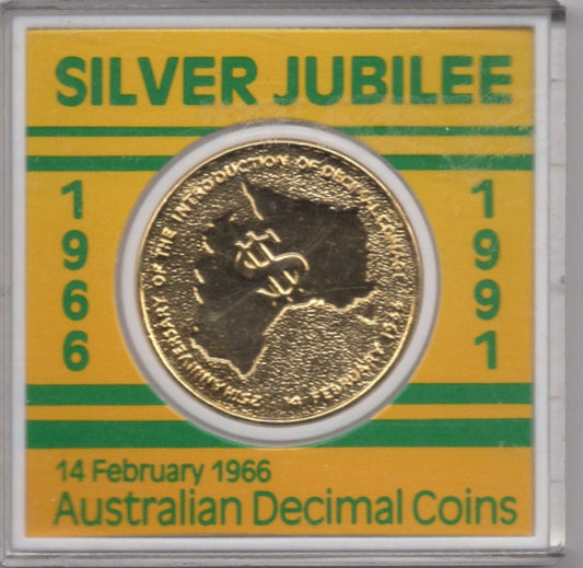 1966-1991 silver jubilee Australian Decimal coins