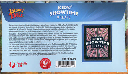 2024 Kids Showtime Greats - Blinky Bill Postal Medallion Cover