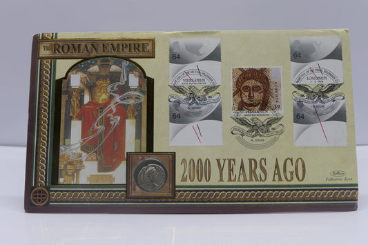 Benham The Roman Empire 2000 Years Ago Millennium Coin Cover