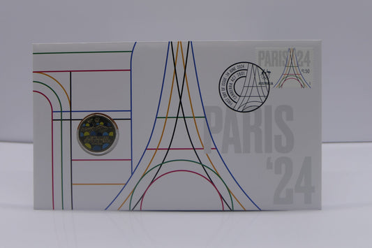 2024 Paris Olympic Games Australian Olympic Team Postal Medallion Cover