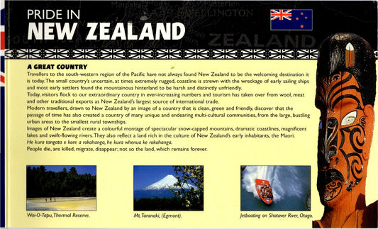 1998 Pride in New Zealand Uncirculated Coin Set — NZ Flag & Coat of Arms