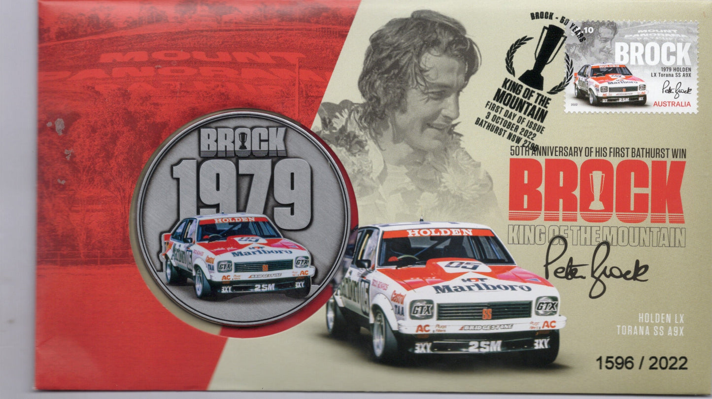 2022 Peter Brock 50 Years (Holden LX Torana SS A9X) Medallion Cover
