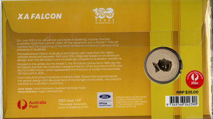 ANDA Brisbane Money Expo 2026 $1 Ford XA Falcon Stamp & Coin Cover 505/750