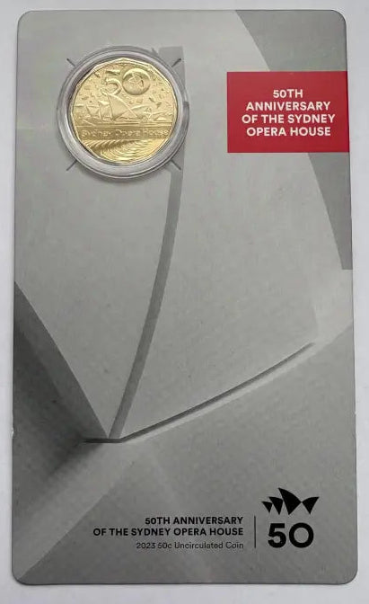 50c 2023 Sydney Opera House 50th Anniversary