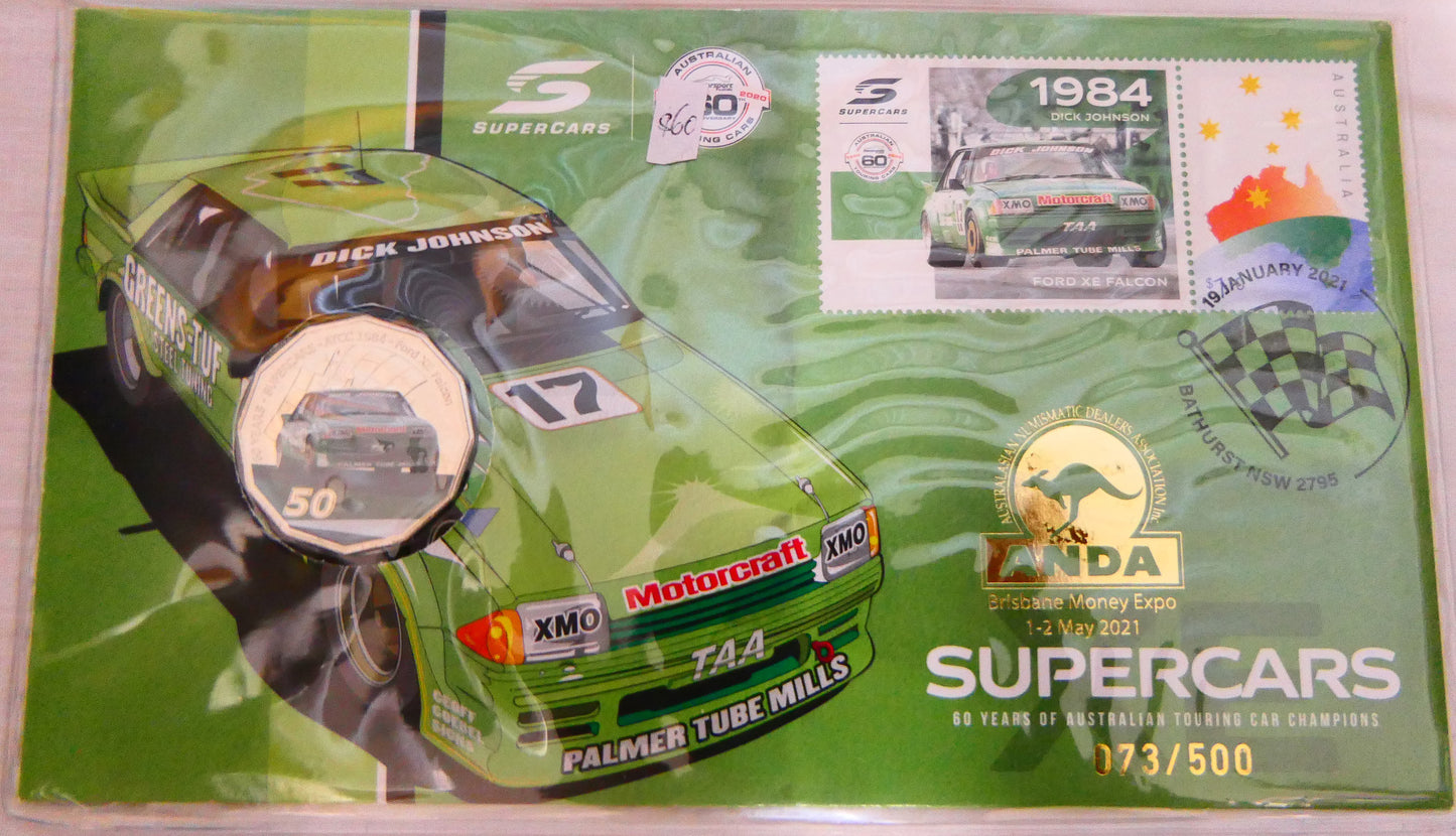 2021 Supercars 60 Years of Australian Touring Car Champions PNC — Dick Johnson 1984 — 073/500 front