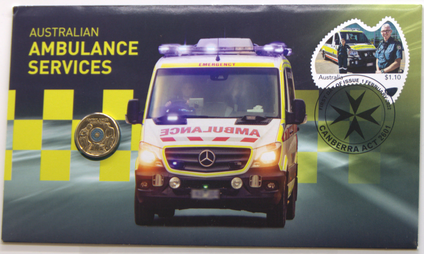 2022 $2 Australia’s Ambulance Services (PNC) front