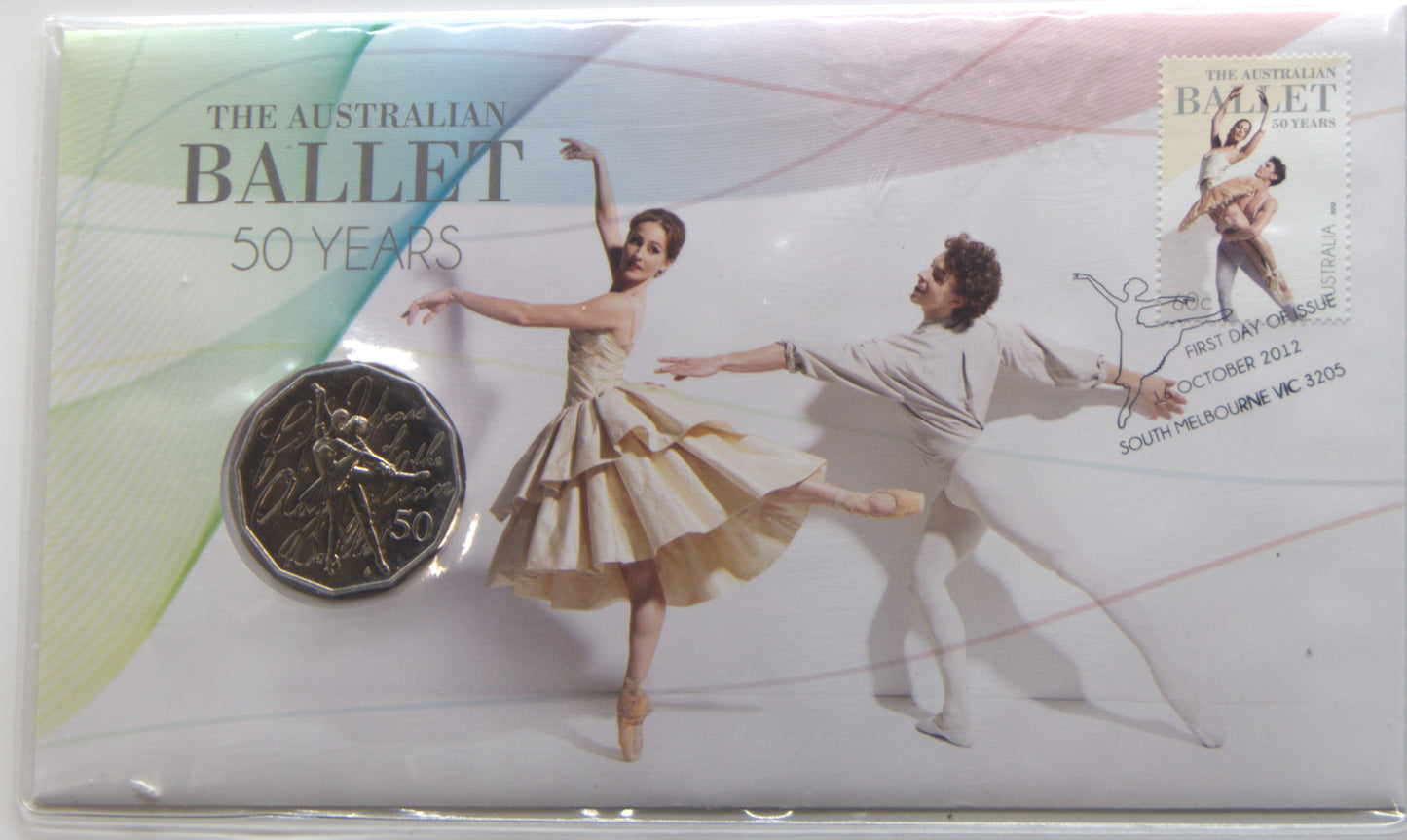 2012 50c PNC Ballet 50th Anniversary front