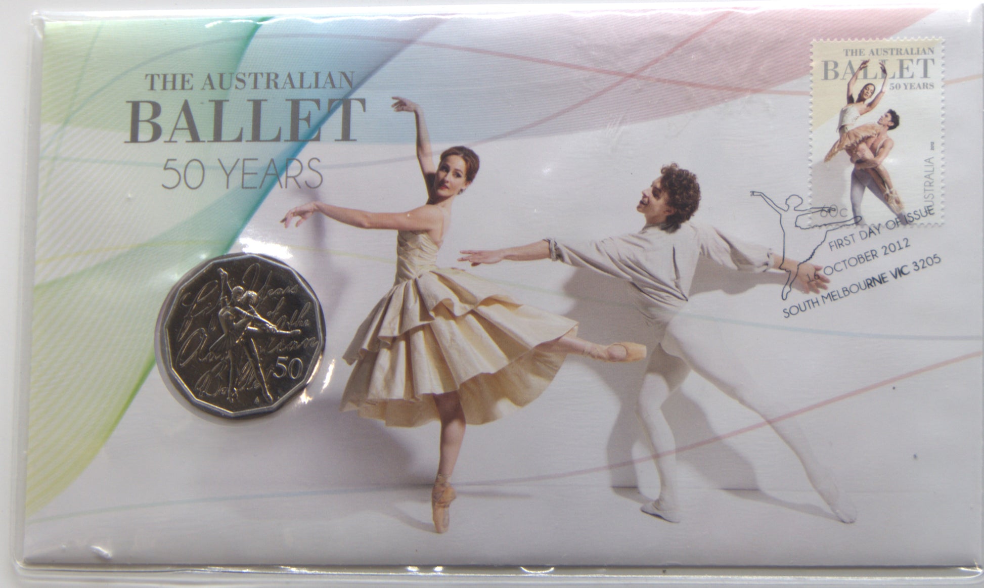 2012 50c PNC Ballet 50th Anniversary front