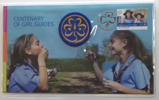 2010 Prestige Fdc — Centenary of Girl Guides front